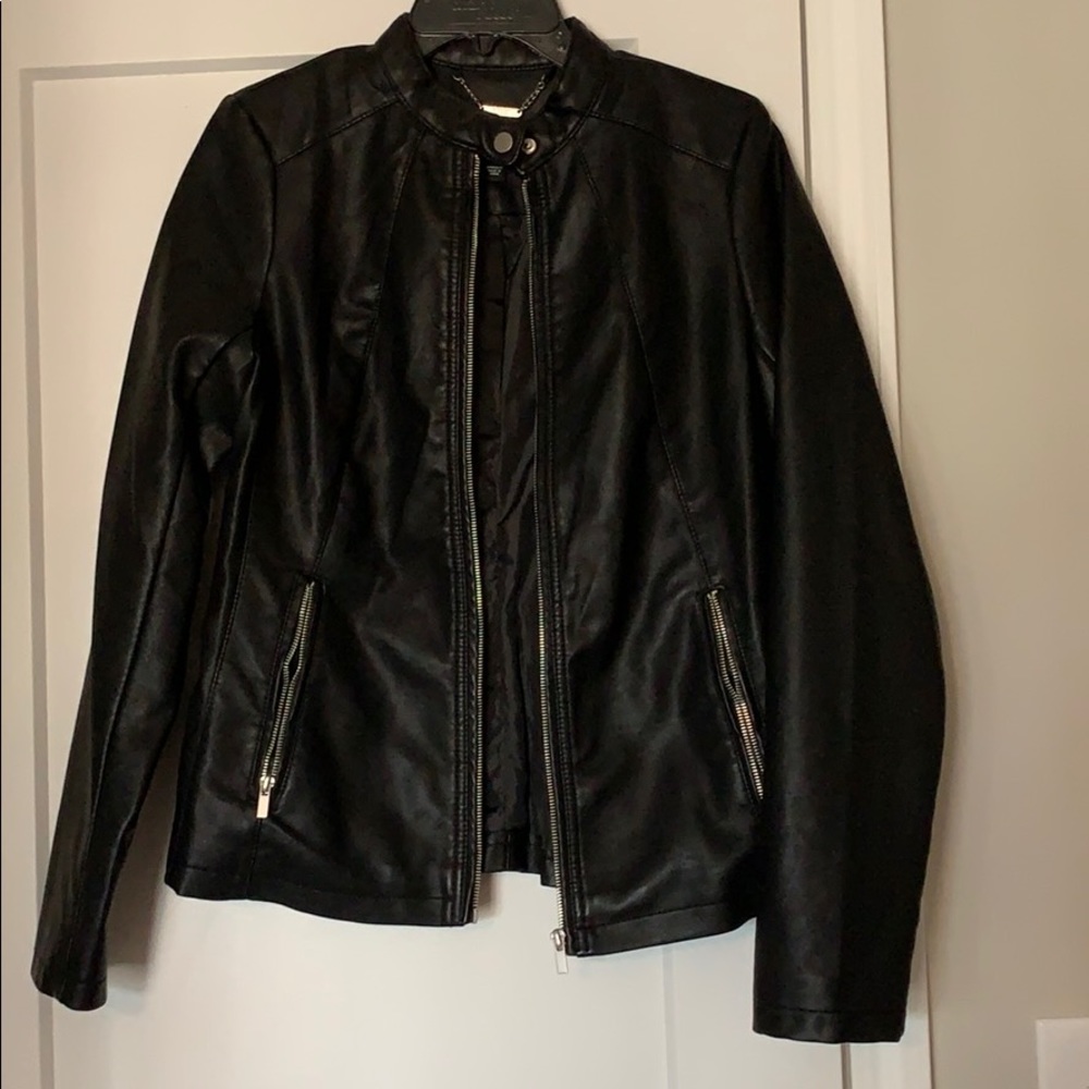 Leather jacket